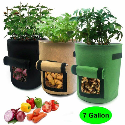 Pots Grow Planter Bags for Potato Carrot Onion