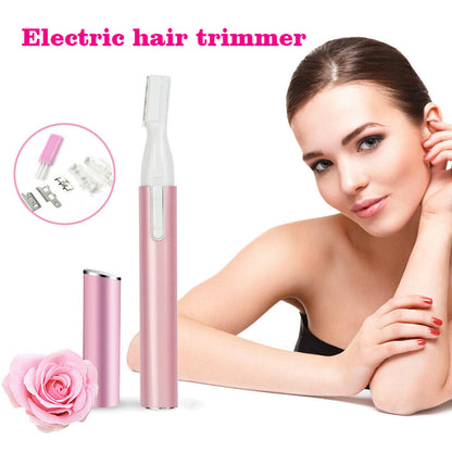 Electric Brows Trimmer Razor Hair Remover Facial Face Eyebrow