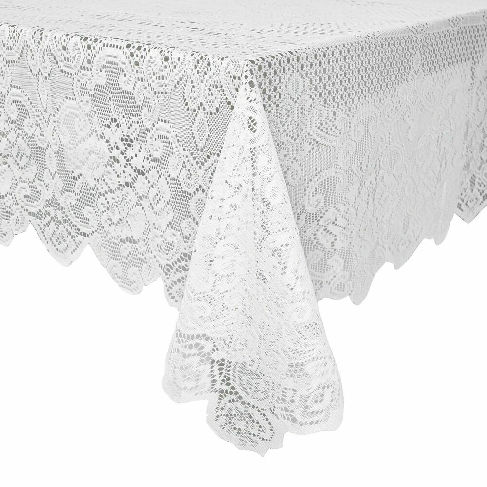 Lace Tablecloth for Rectangle Tables