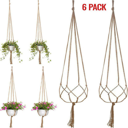 Garden Plant Hanger Macrame