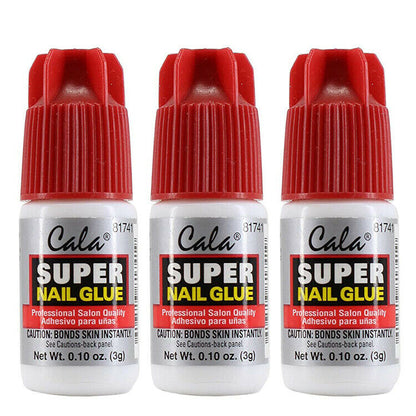 3PK CALA Super nail Glue