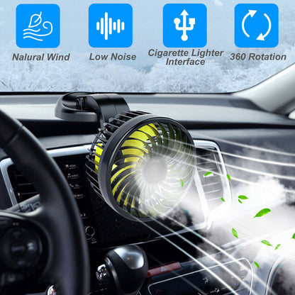 12V Car Cooling Fan Auto Cooling