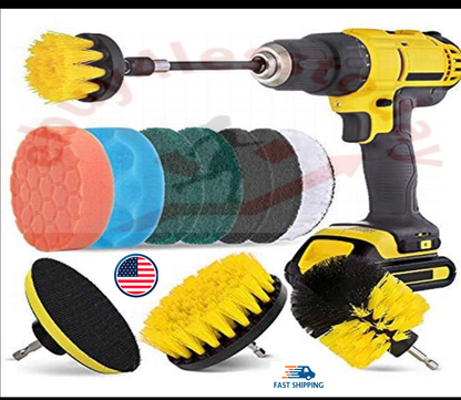 12PCS Drill Brush Set