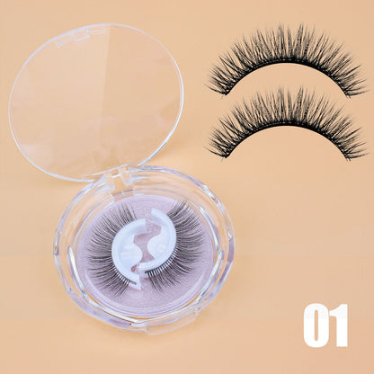 Reusable Self-Adhesive False Eyelashes 2X