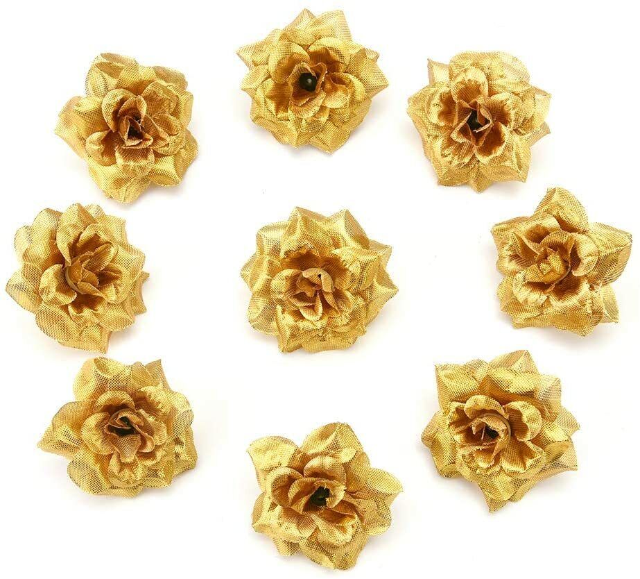 50PCS Artificial Flowers Silk Roses