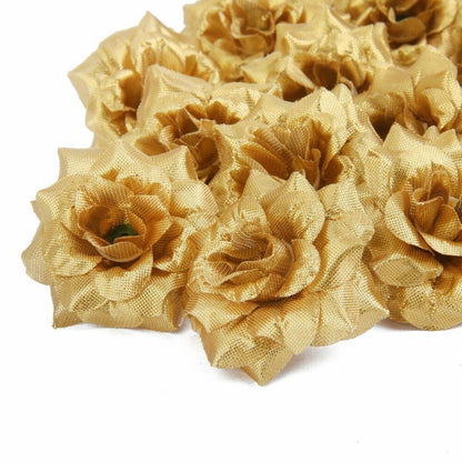 50PCS Artificial Flowers Silk Roses