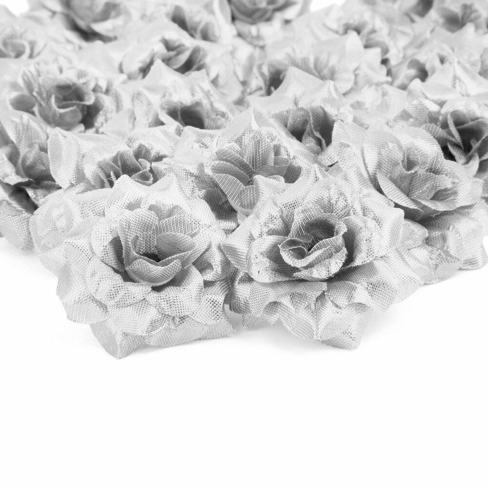 50PCS Artificial Flowers Silk Roses