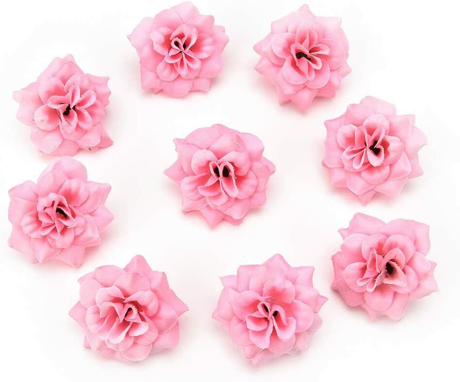 50PCS Artificial Flowers Silk Roses