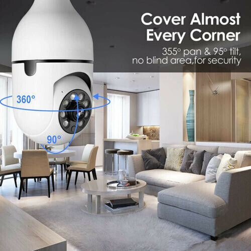 1080P WiFi Camera Light Bulb