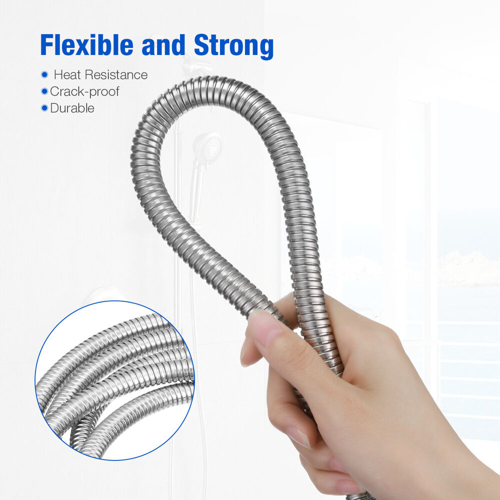 10 FT Shower Head Hose Handheld Extra Long