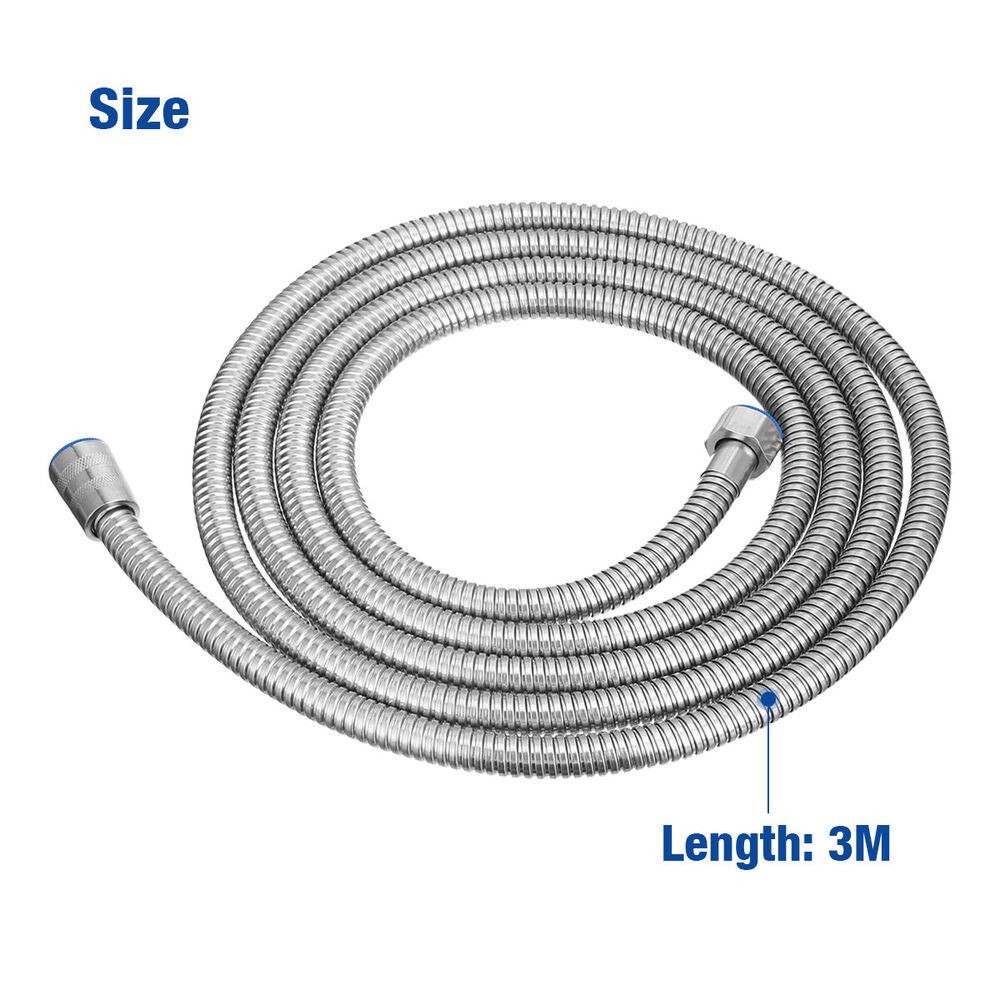 10 FT Shower Head Hose Handheld Extra Long