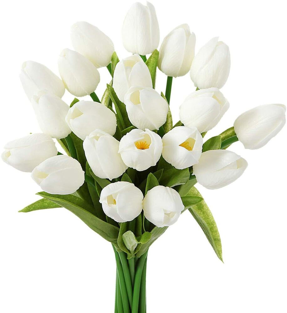 10PCS Artificial Tulip Flowers