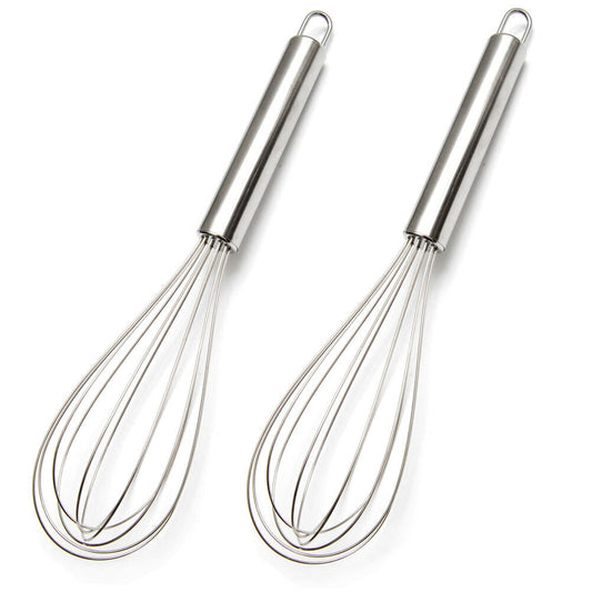 10" Stainless Steel Whisk Set Kitchen Balloon Hand