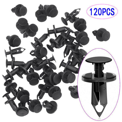 120PCS 8mm Bumper Clips