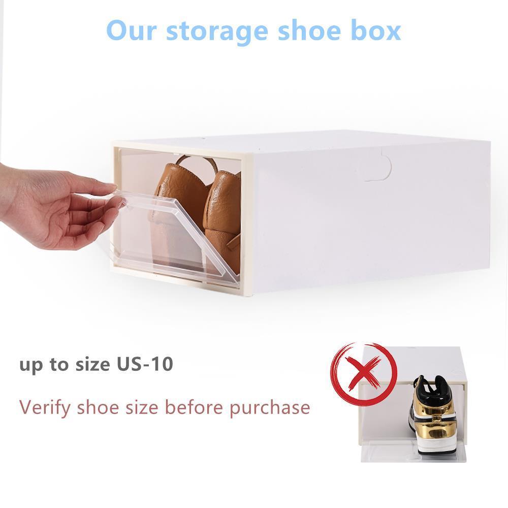 12Pack Shoe Storage Boxes