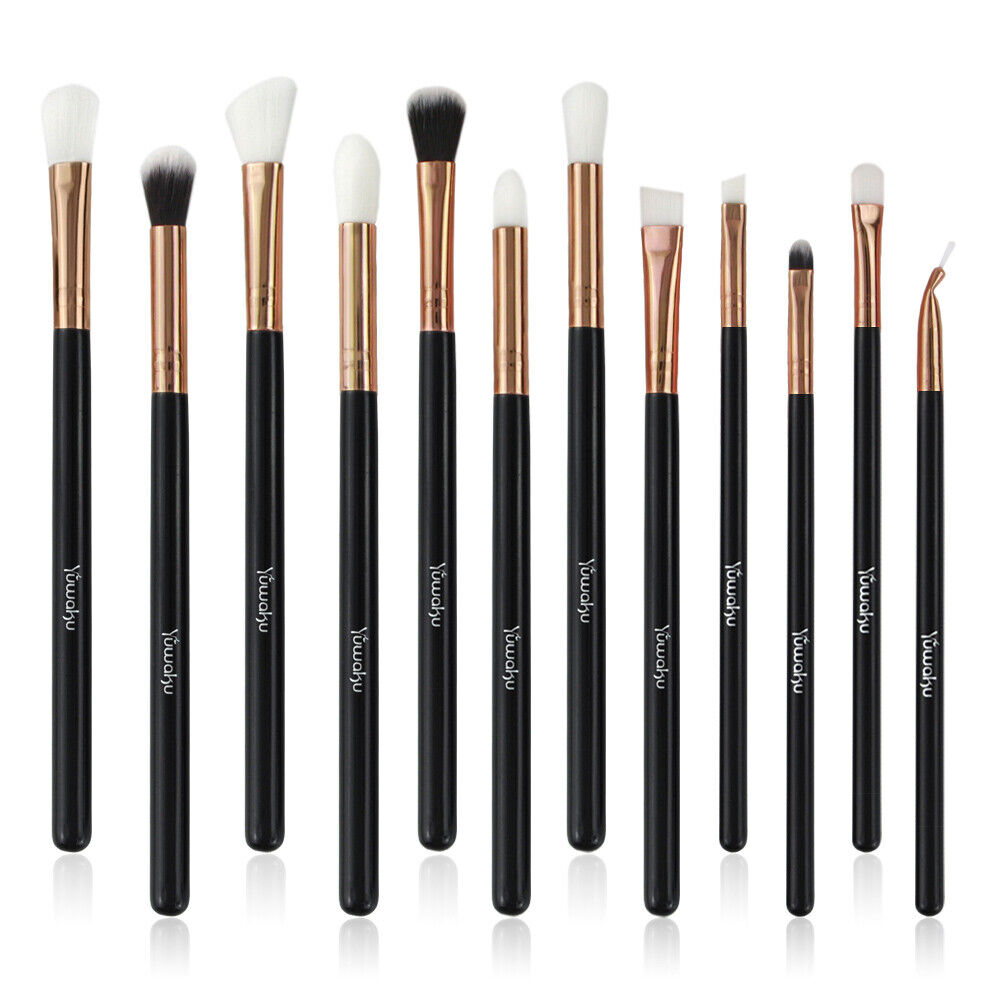 12Pcs Eyeshadow Eyebrows Foundation Blending Brush