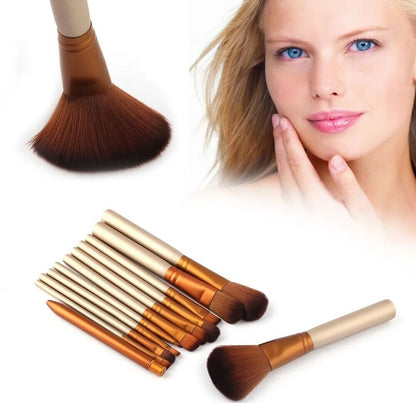 12pcs Makeup Brushes Tool