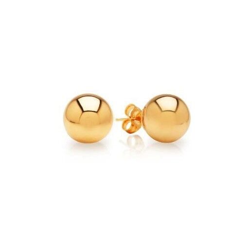 14 K Gold-Filled Ball Stud Earrings- 2 3 4 5 6 7 8 9 10 mm