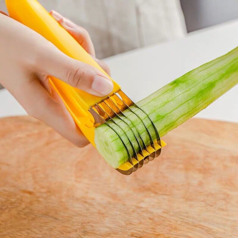 1/2Pcs Banana Slicer Fruit Knife