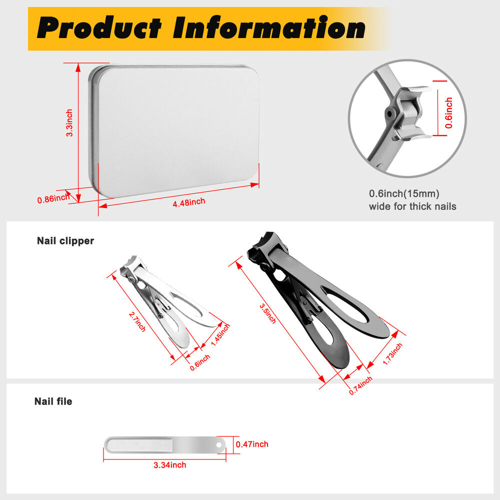 Extra Large Toe Nail Clipper