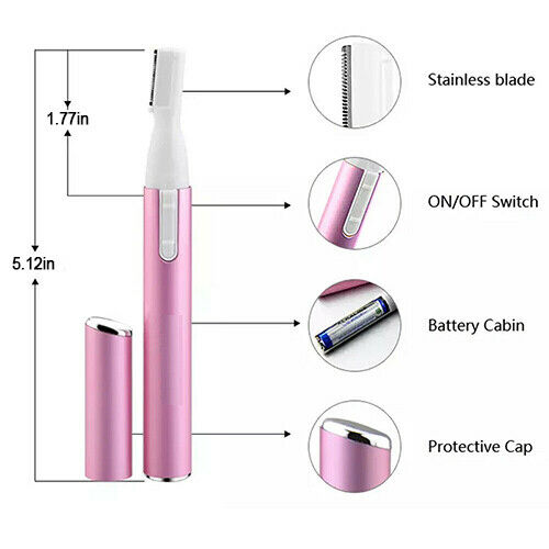 Electric Brows Trimmer Razor Hair Remover Facial Face Eyebrow