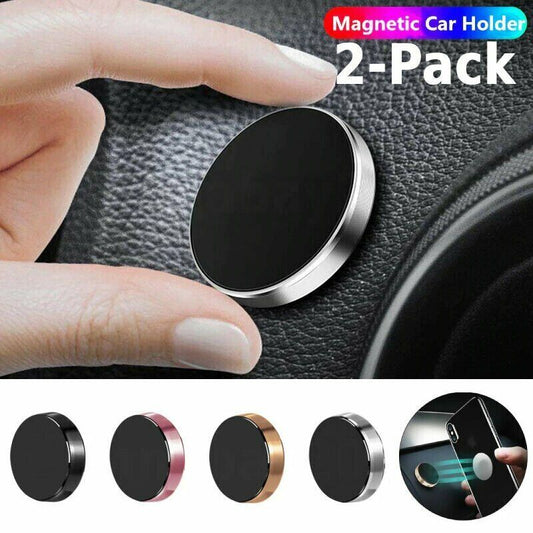 2-Pack Magnetic Car Mount Cell Phone Holder