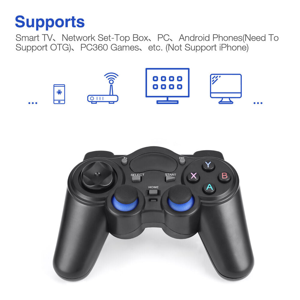 2.4G Wireless USB Game Controller for Android TV Box Laptop PC