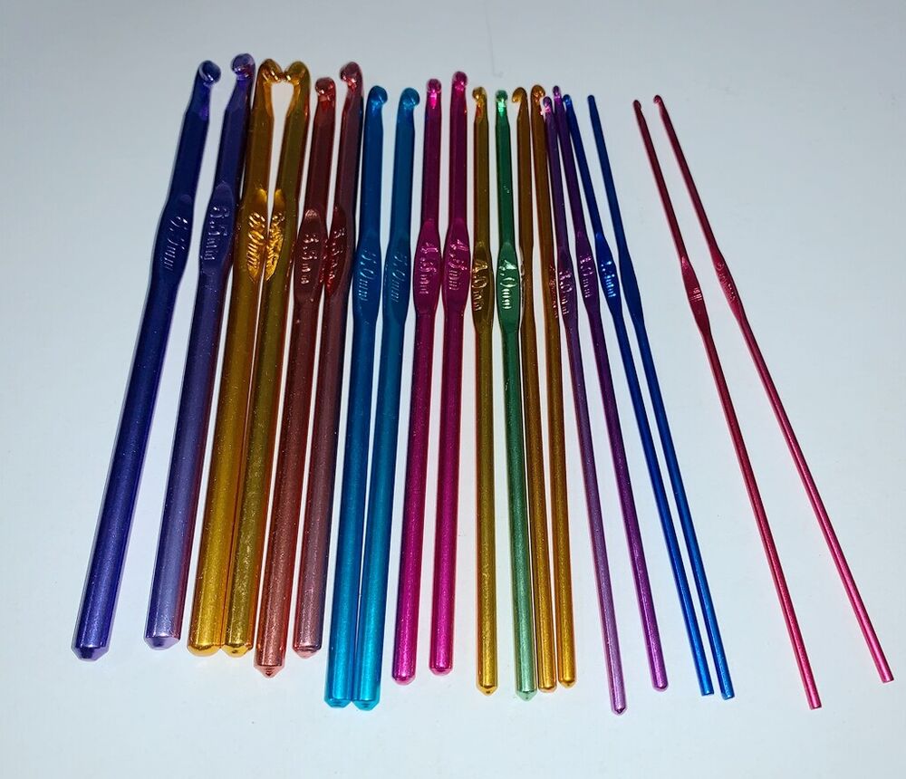 20 pcs All-in-one kit Handle Crochet Hooks