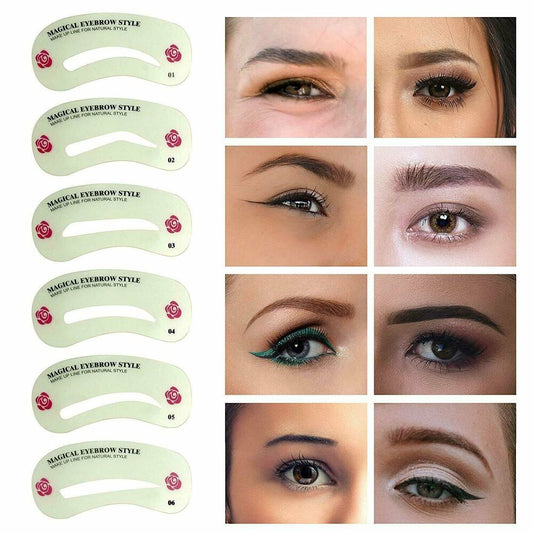 24 Styles Eyebrow Shaping Shaper