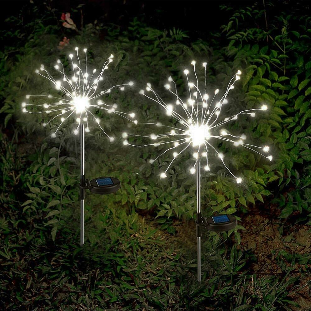 120/150LED Solar Firework Fairy Lights