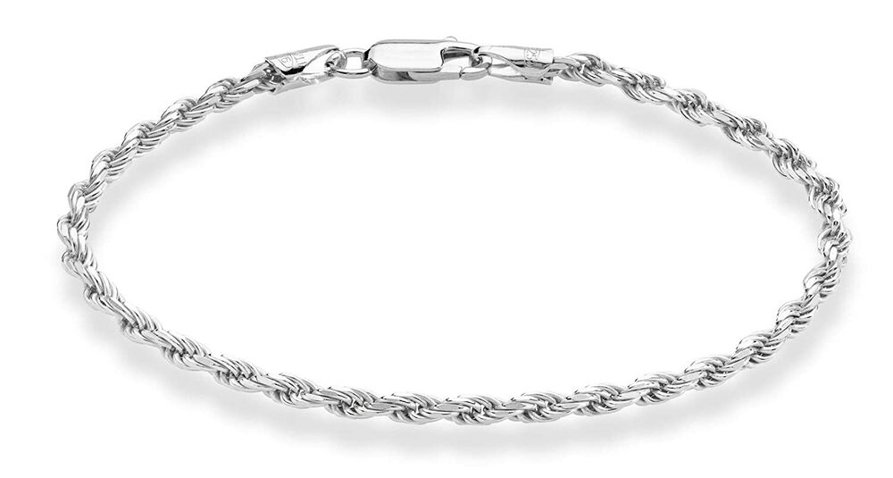 2MM Solid 925 Sterling CHAIN Necklace