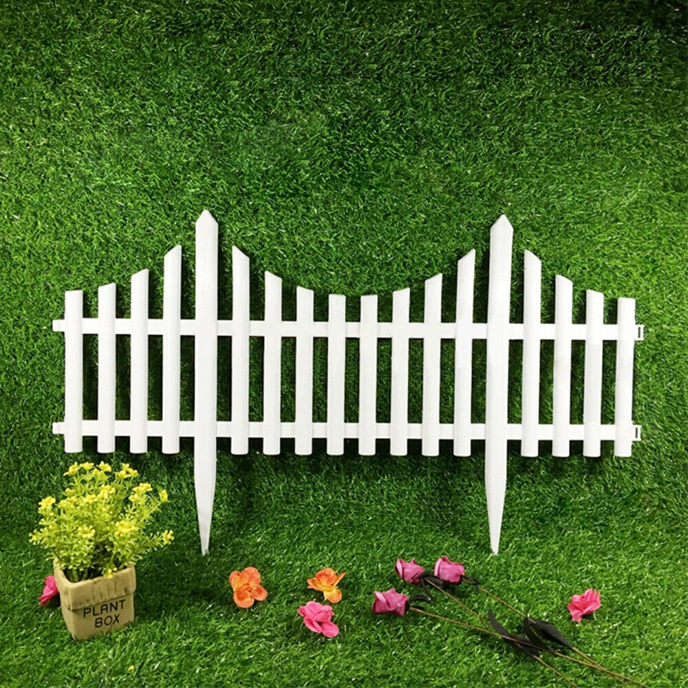 12pcs Garden Plastic Fence Outdoor