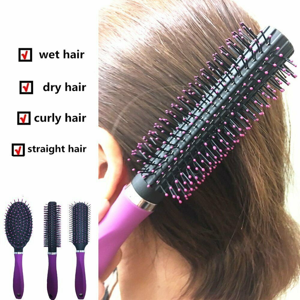 3 Pack Brush Multi-Pack Detangler Hair Brush