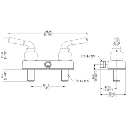 Mobile Home Shower Valve