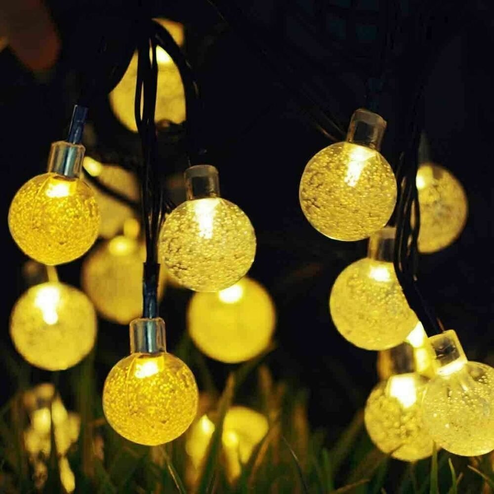 50 LED Solar String Lights