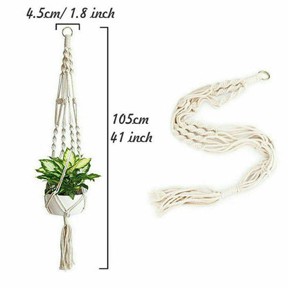 2 Pack Garden Plant Hanger Macrame