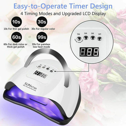 Nail Dryer LED Lamp UV Light Polish Gel Curing Electric Manicure