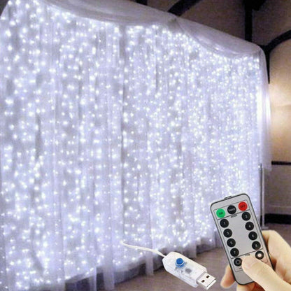 300 LED Curtain Lights