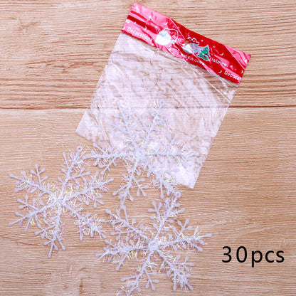300X/Set 11/13cm White Snowflake