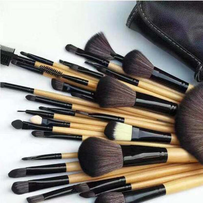 32pcs Professional Makeup Brushes Set with black bag