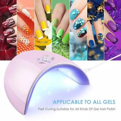 36W LED UV Nail Polish Dryer Lamp Gel Acrylic