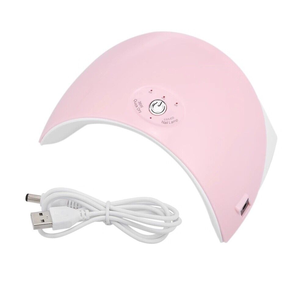 36W LED UV Nail Polish Dryer Lamp Gel Acrylic