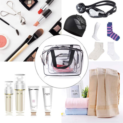 3PCS Clear Makeup Bag Travel