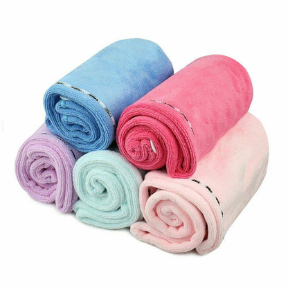 3 PCS Rapid Fast Drying Hair Absorbent Towel