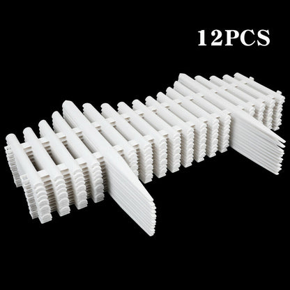 12pcs Garden Plastic Fence Outdoor