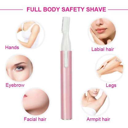 Electric Brows Trimmer Razor Hair Remover Facial Face Eyebrow