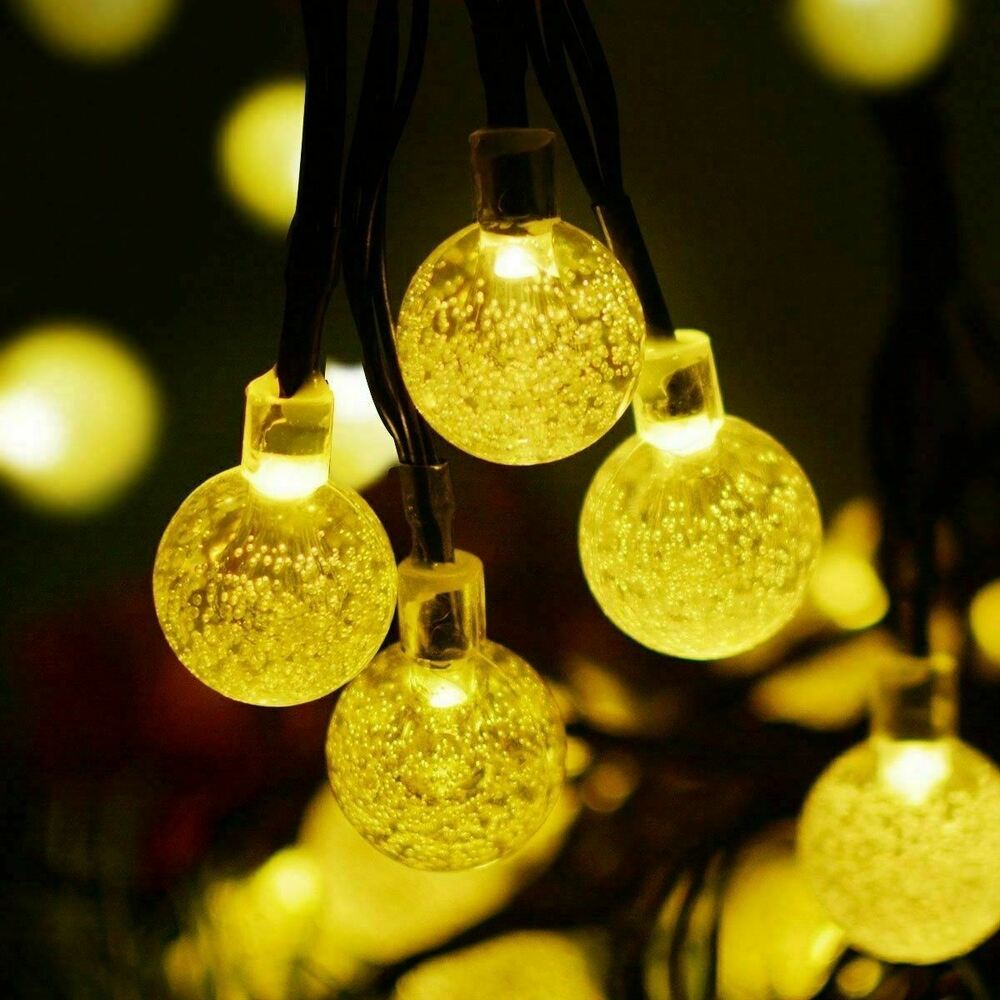 50 LED Solar String Lights