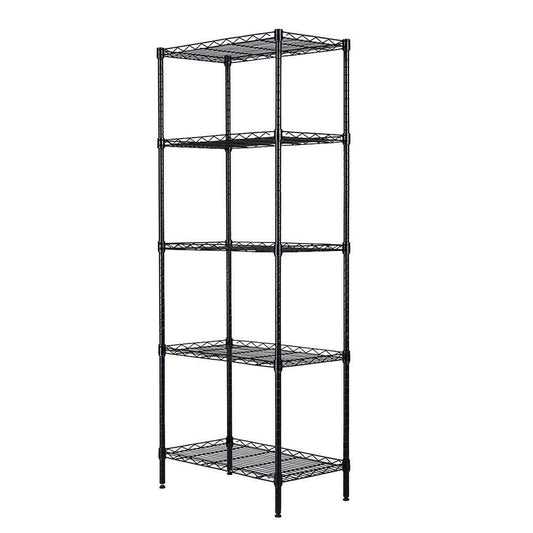 5-Tier Wire Shelves Unit Adjustable Rack