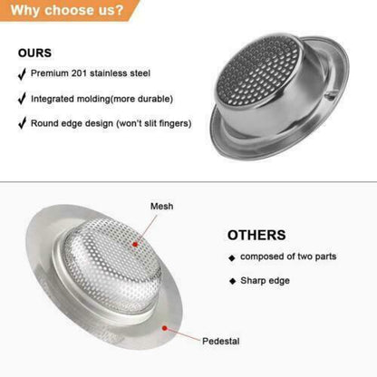 Handle Portable Stainless Steel Kitchen Sewer Sink