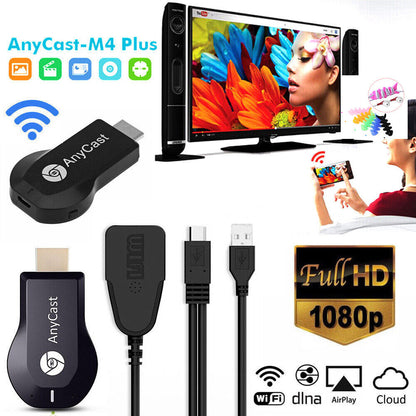 4K WiFi HDMI Anycast Miracast Airplay Adapter